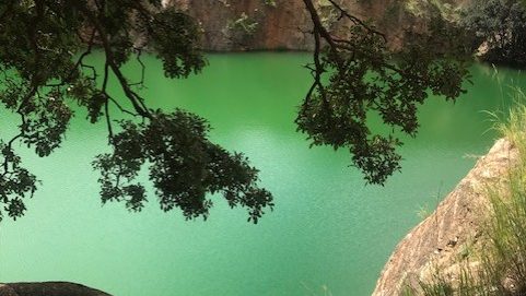 Green Lake from above Ethol at Mutorashanga